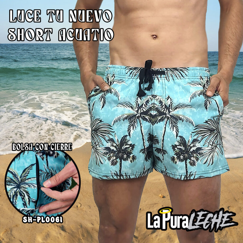Short acuático, short para el agua, con diferentes estampados.