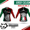 jersey ciclismo Manga larga -raccoon sport tela deportiva fresca y resistente