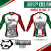 jersey ciclismo Manga larga -raccoon sport tela deportiva fresca y resistente