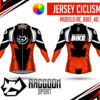 jersey ciclismo Manga larga -raccoon sport tela deportiva fresca y resistente