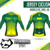 jersey ciclismo Manga larga -raccoon sport tela deportiva fresca y resistente