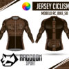 jersey ciclismo Manga larga -raccoon sport tela deportiva fresca y resistente