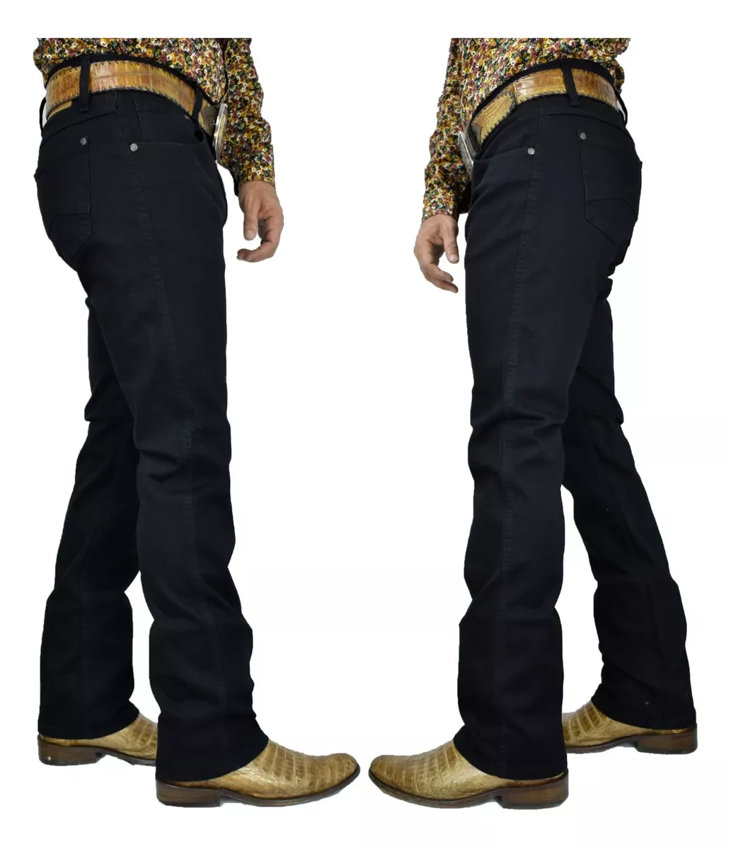 pantalon vaquero en color negro