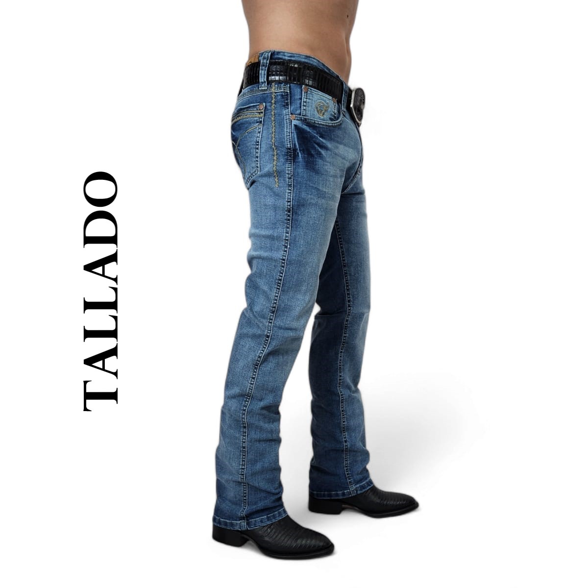 TALLADO PANTALON VAQUERO BADBULL new pantalón vaquero para bota badbull