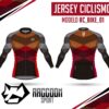jersey ciclismo manga larga raccoon sport