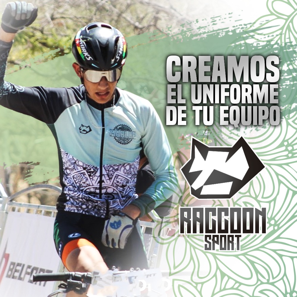 jersey ciclismo manga larga raccoon sport