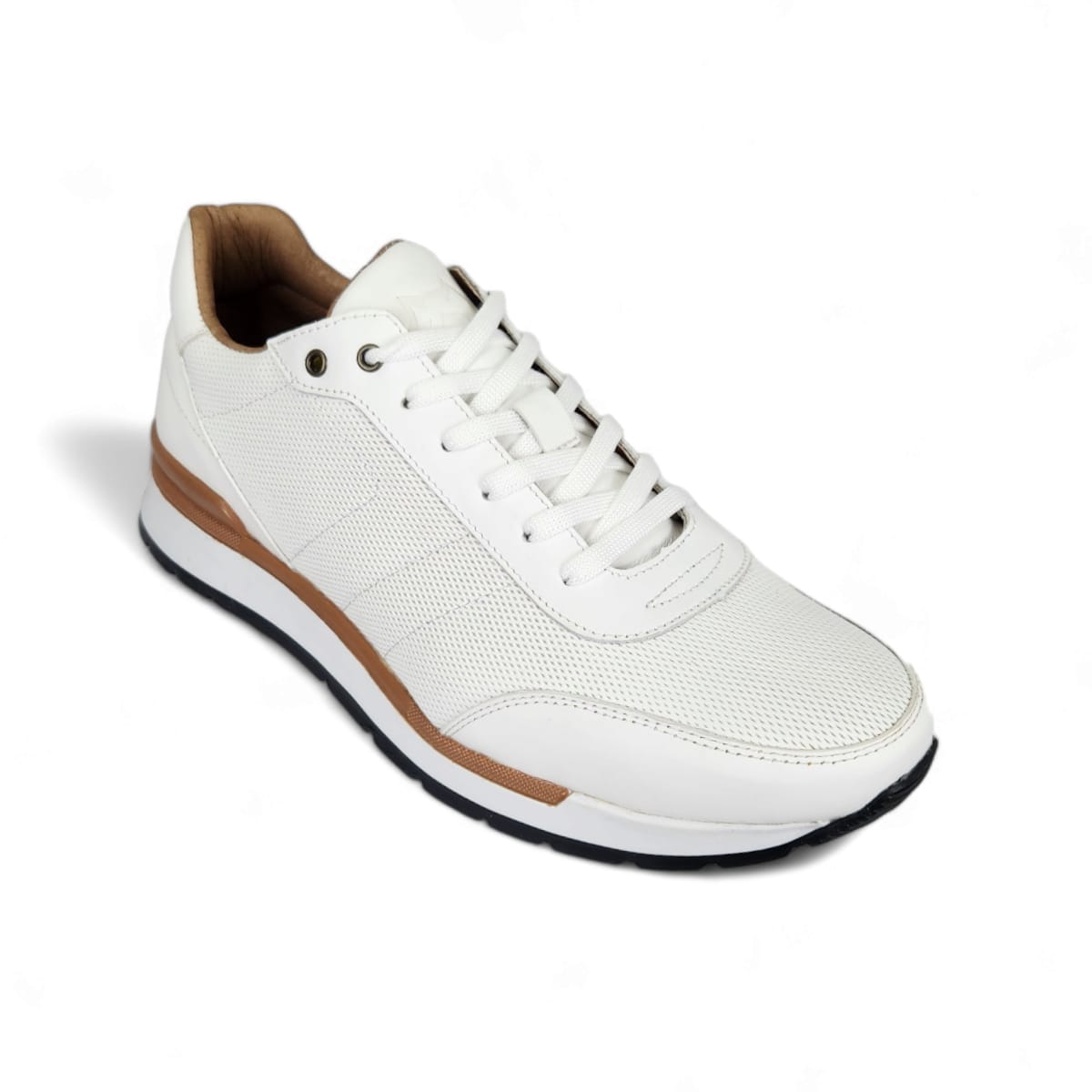 tenis de piel raccoon sport-tenis de piel artesanal hecho en mexico