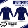 jersey ciclismo Manga larga -raccoon sport tela deportiva fresca y resistente
