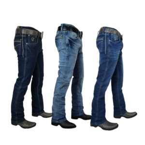 Pantalon de Mezclilla Vaquero Para Bota - Largo 33 - Bad Bull