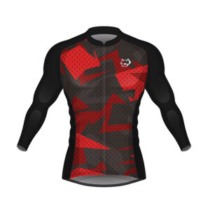 jersey ciclismo manga larga raccoon sport