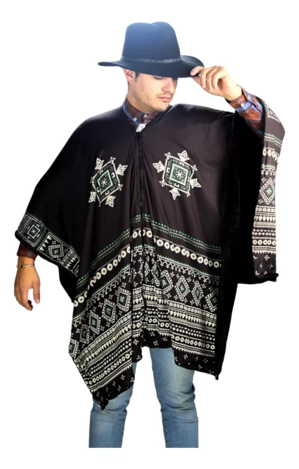 Poncho Unisex Gabán, Jorongo Unitalla La Pura Leche-