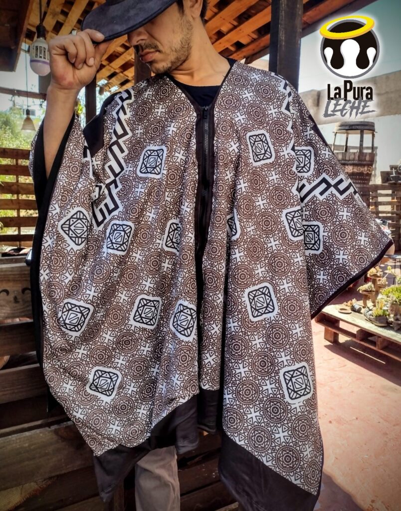 Poncho Unisex Gabán, Jorongo Unitalla La Pura Leche-