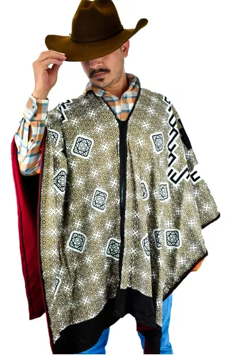 Poncho Unisex Gabán, Jorongo Unitalla La Pura Leche-