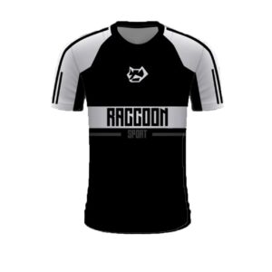 playera deportiva raccoon sport manga corta diseños estampados para futboll