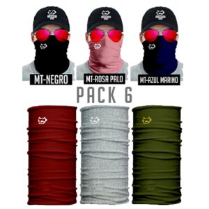 Mascara Tubular, bandana, raccoon sport, paquete de 10 tipo buff