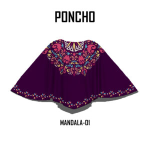 Poncho Unisex Gabán, Jorongo Unitalla La Pura Leche-