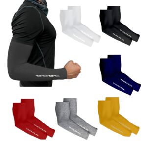 Mangas Protectoras Para el Brazo Lisas- Paquete de 3 y 6 Piezas - Pares de Manga - Raccoon Sport.