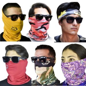 Pack 10 Piezas Mascara Tubular - Bandana - Pasamontañas - Raccoon Sport.