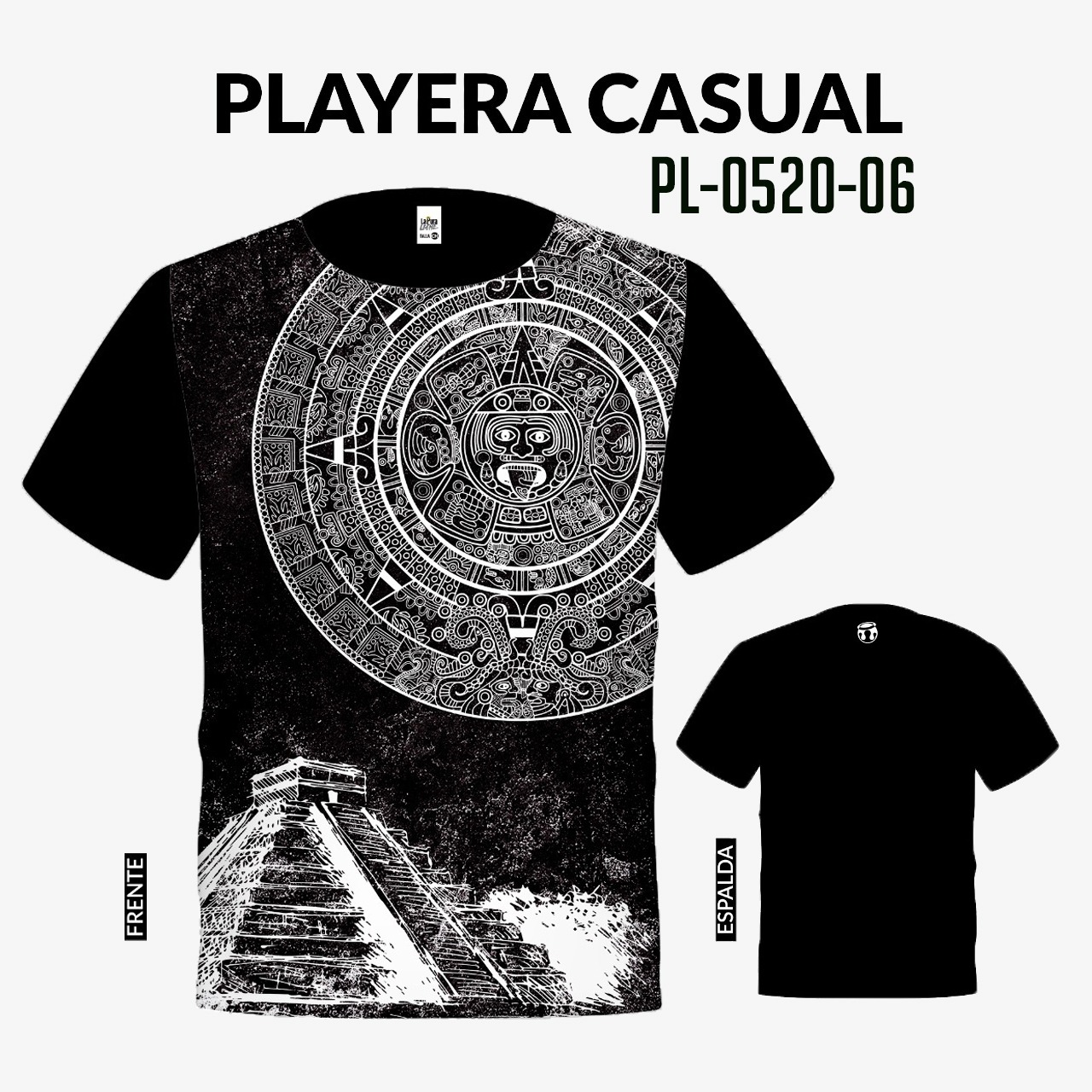 PL-0520-06 Playera de México, playera estampada - La pura leche Playera de México, playera estampada - La pura leche