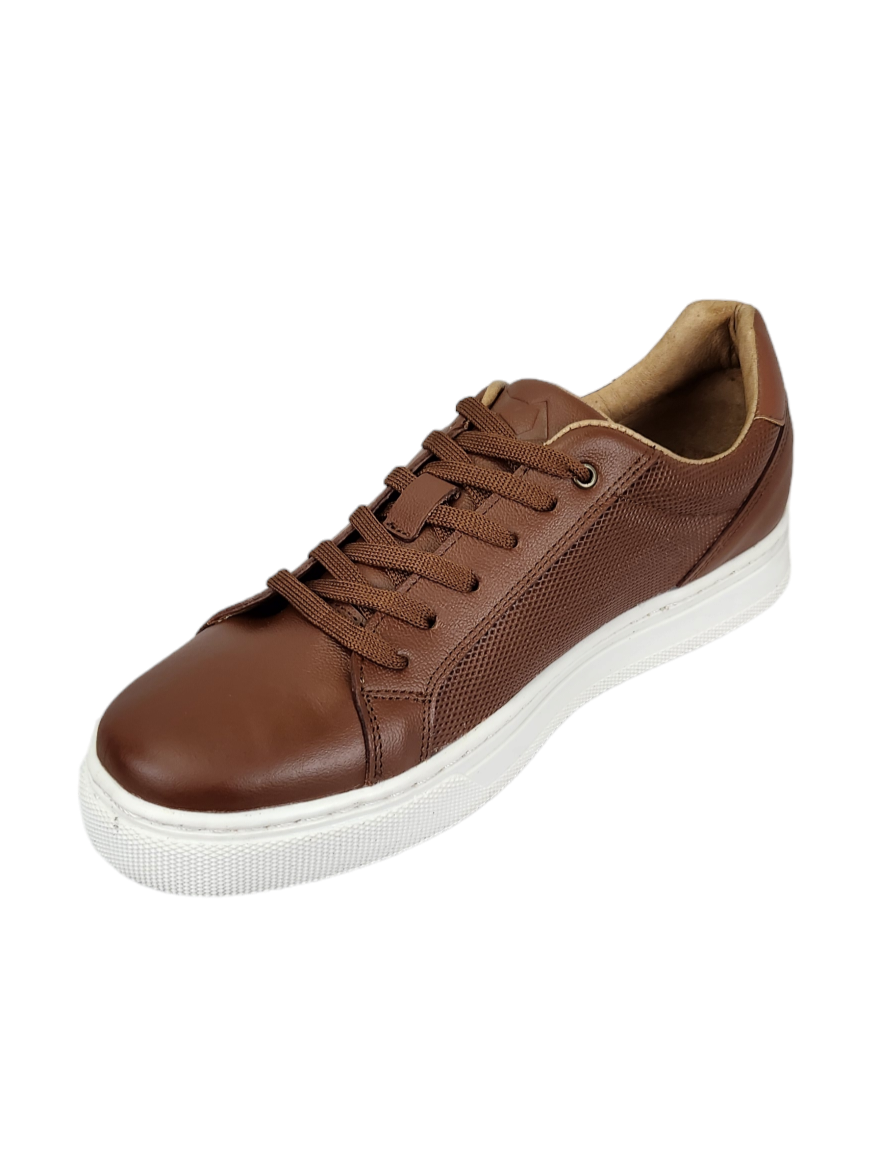 Tenis estilo Urbano 100 % de piel, artesanal,