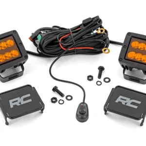 Par De Luces Led Rough Country Serie Negra RC DRL