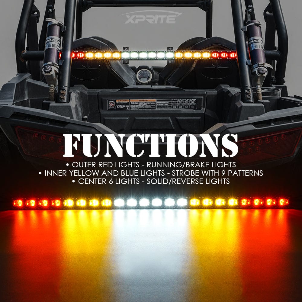 Barra De Luces Chase De 36″ Pulgadas | Serie Rx Jeep Todoterreno