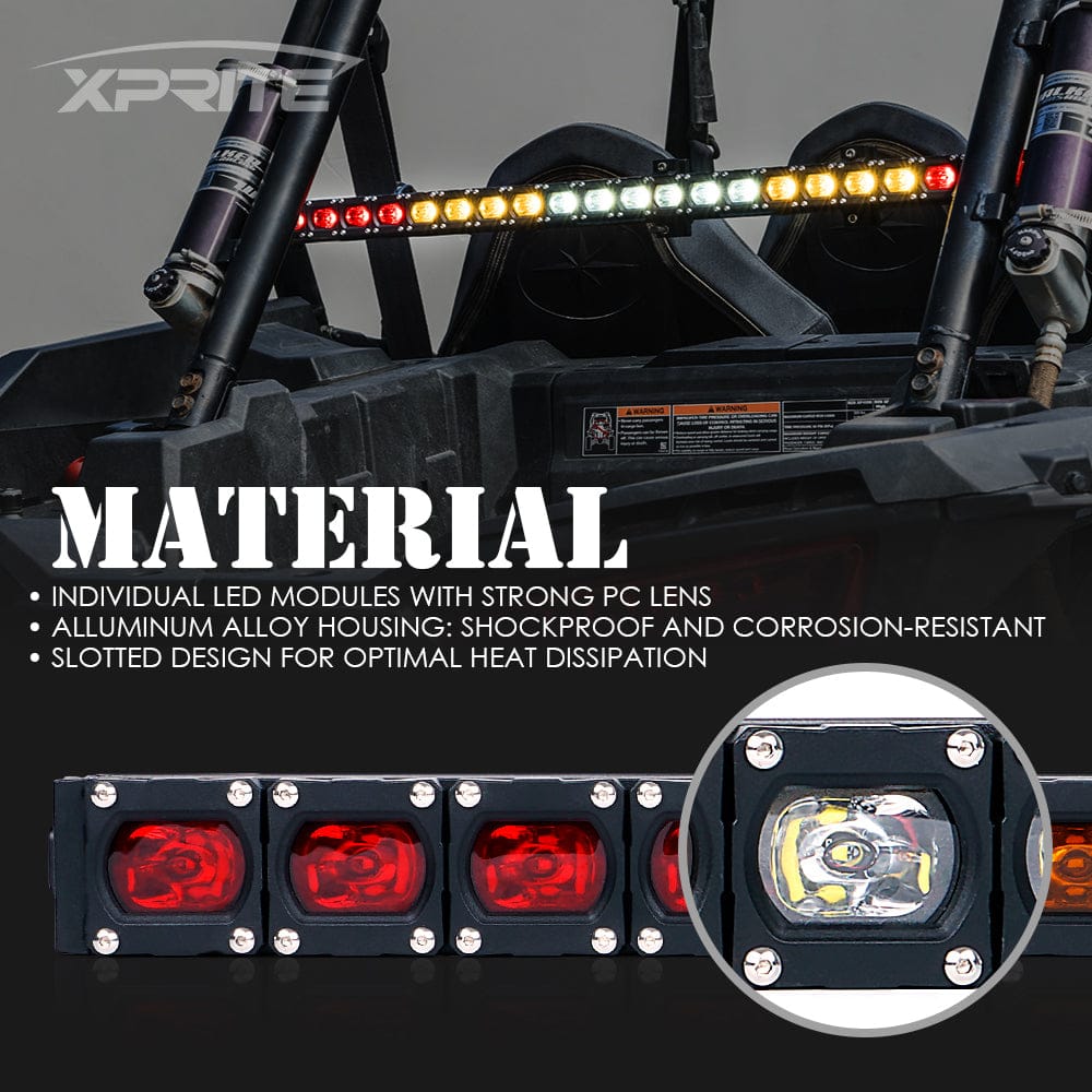 Barra De Luces Chase De 36″ Pulgadas | Serie Rx Jeep Todoterreno