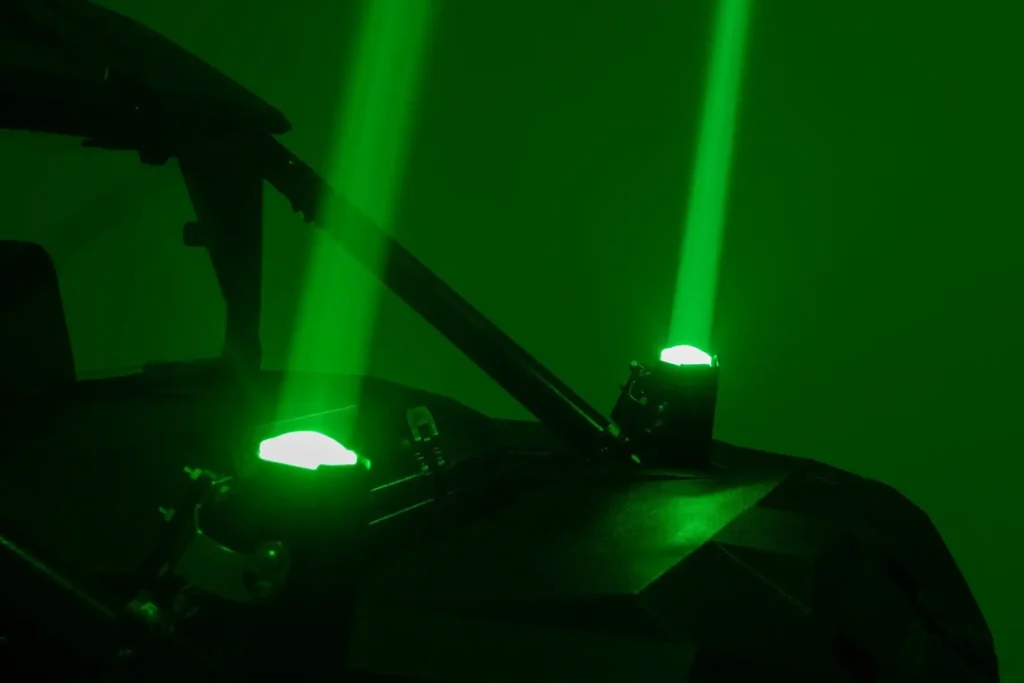 Laser Kit De Luz De Látigo Rzr Can Am Rough Country Rgb Par