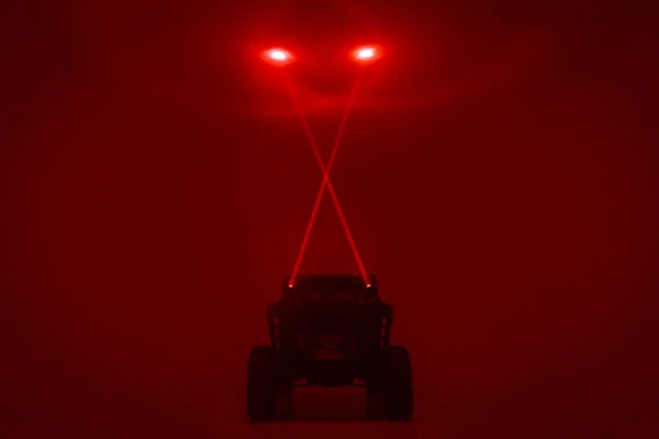 Laser Kit De Luz De Látigo Rzr Can Am Rough Country Rgb Par