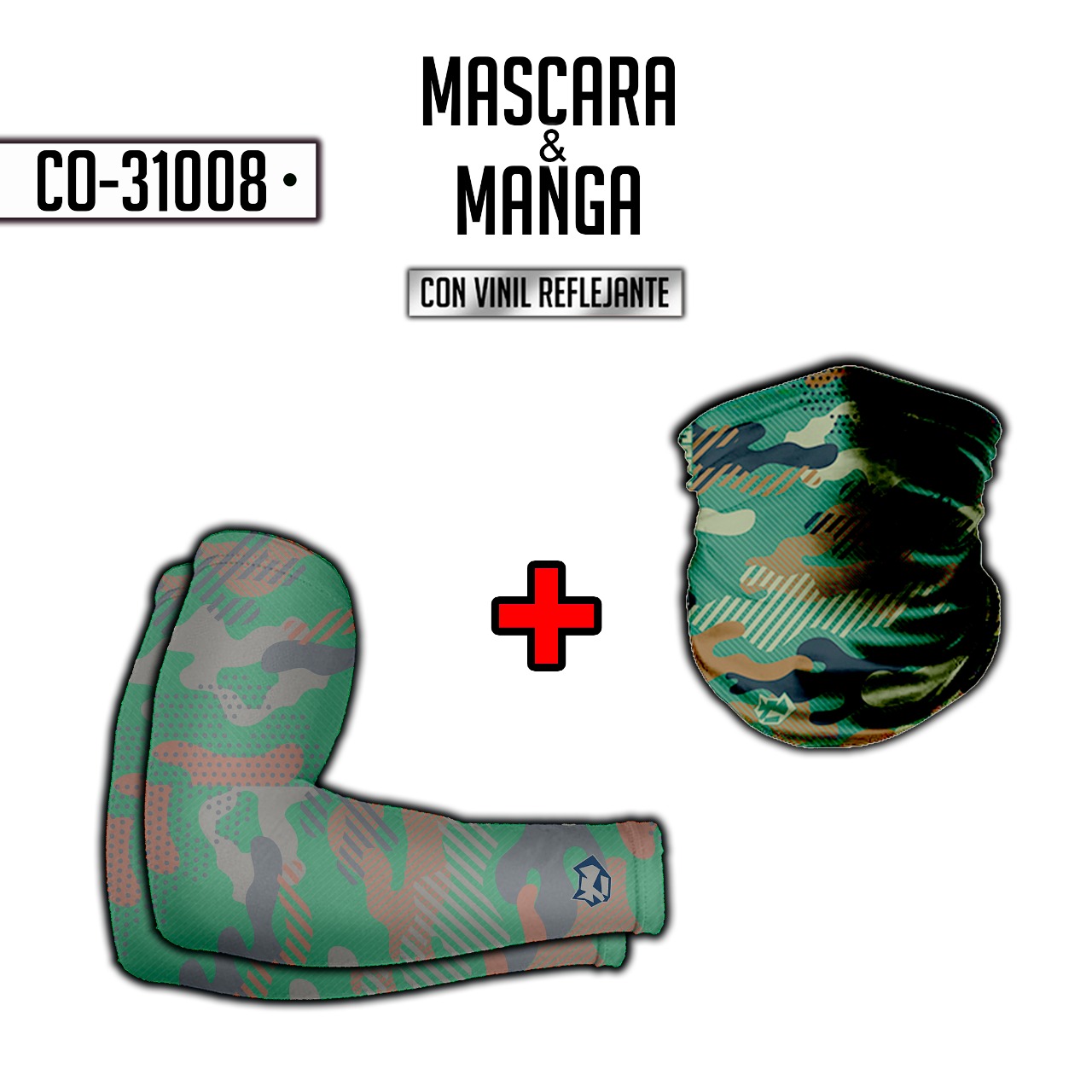 Paquete de manga y mascara (buff)