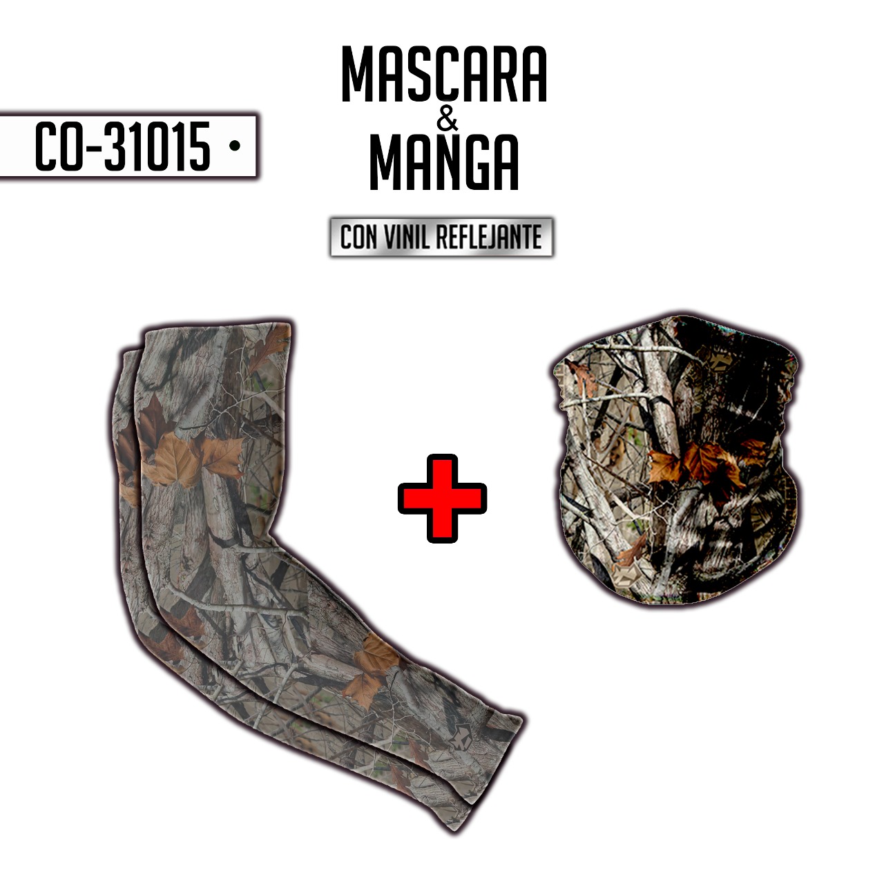 Paquete de manga y mascara (buff)