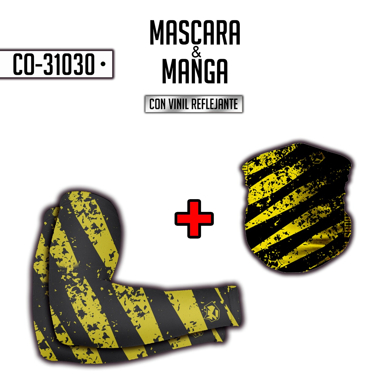 Paquete de manga y mascara (buff)