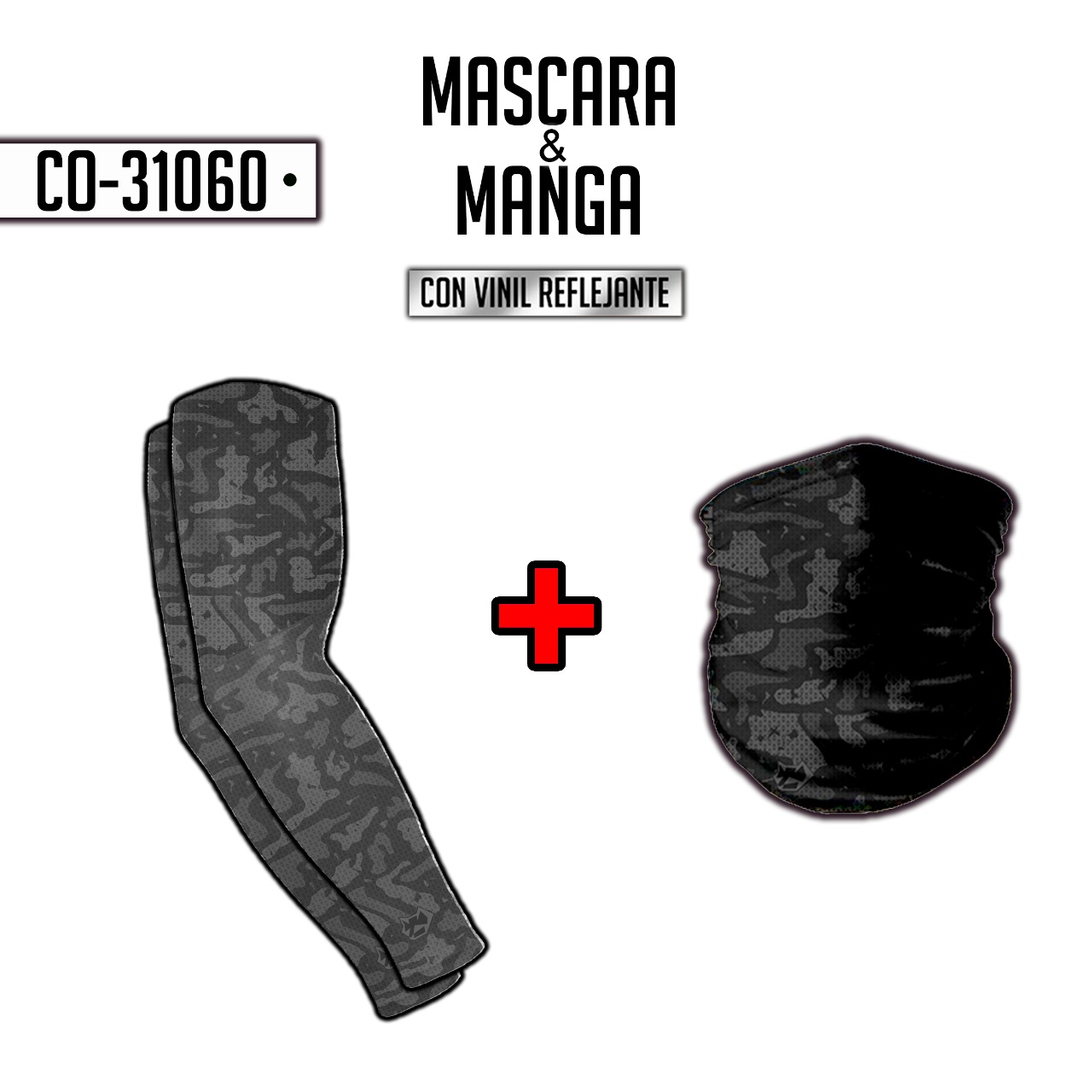 Paquete de manga y mascara (buff)