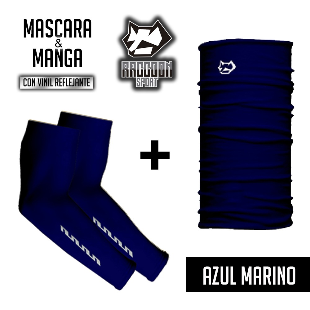 Paquete de manga y mascara (buff)