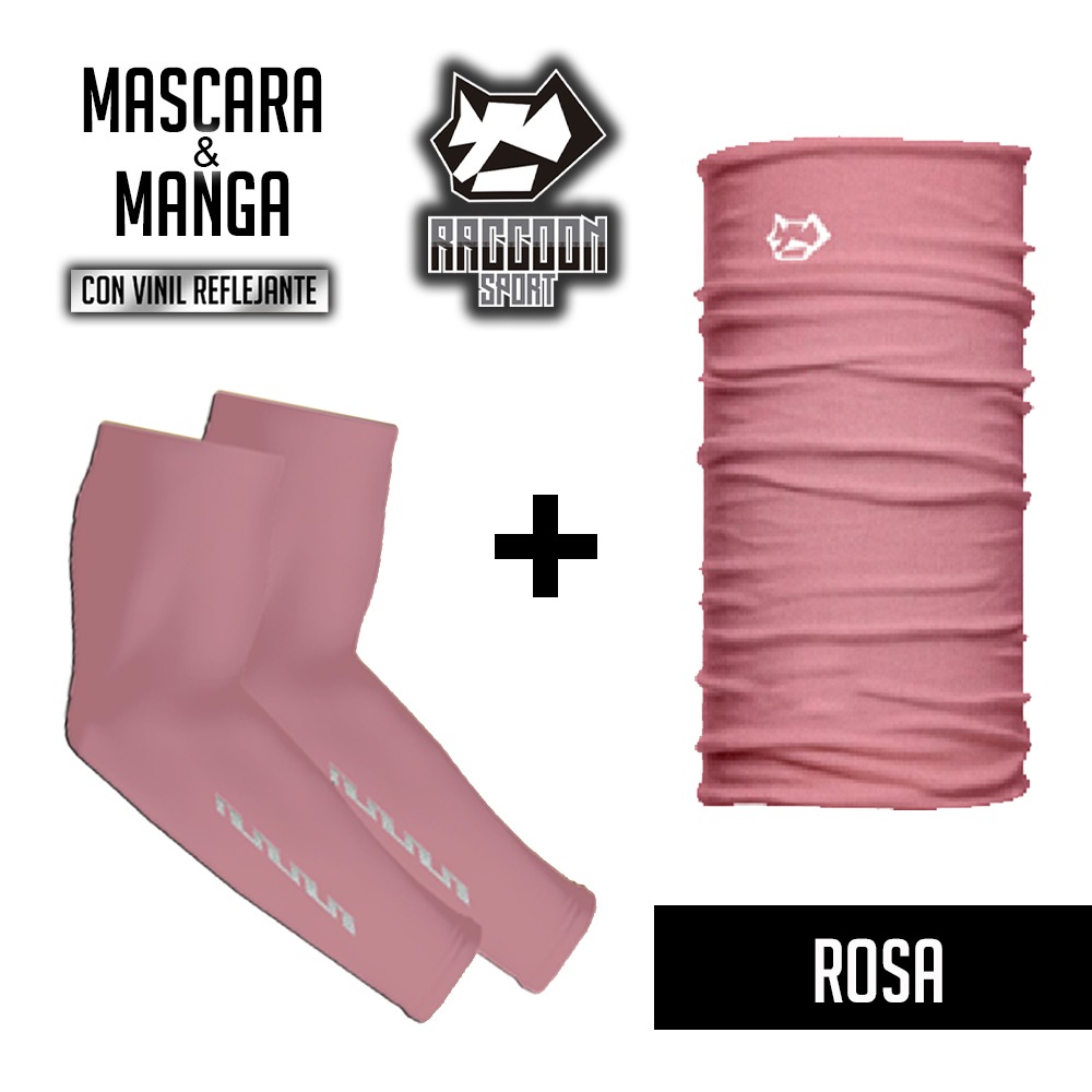 Paquete de manga y mascara (buff)