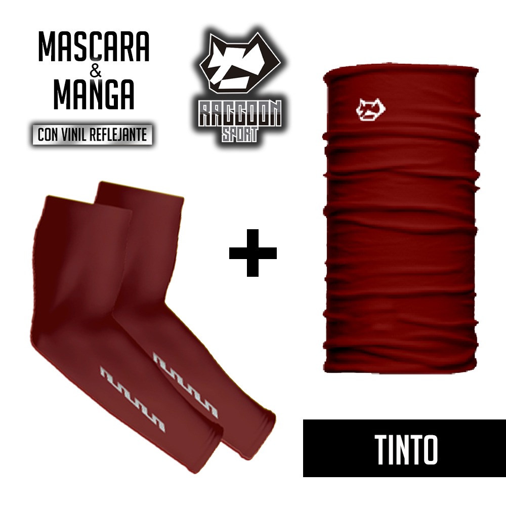 Paquete de manga y mascara (buff)