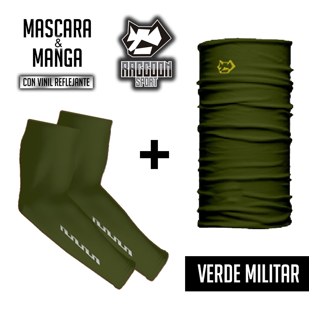 Paquete de manga y mascara (buff)