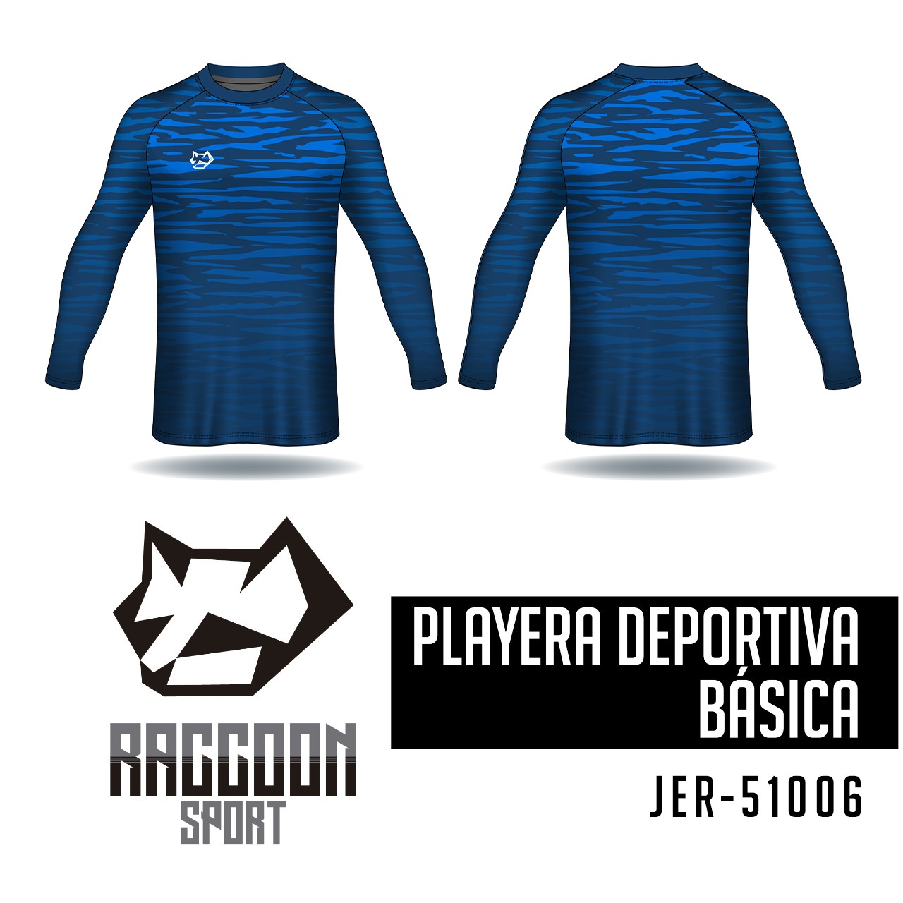 JER-51006 Jersey Playera deportiva, raccoon sport Jersey Playera deportiva, raccoon sport