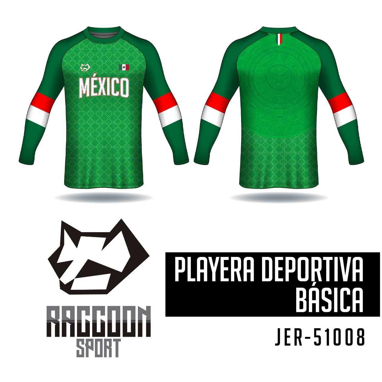 JER-51008 Jersey Playera deportiva, raccoon sport Jersey Playera deportiva, raccoon sport