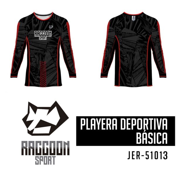 Jersey Playera deportiva, raccoon sport