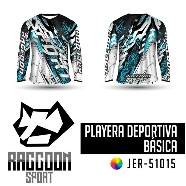 Jersey Playera deportiva, raccoon sport
