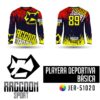 Jersey Playera deportiva, raccoon sport