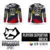 Jersey Playera deportiva, raccoon sport