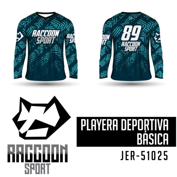 Jersey Playera deportiva, raccoon sport