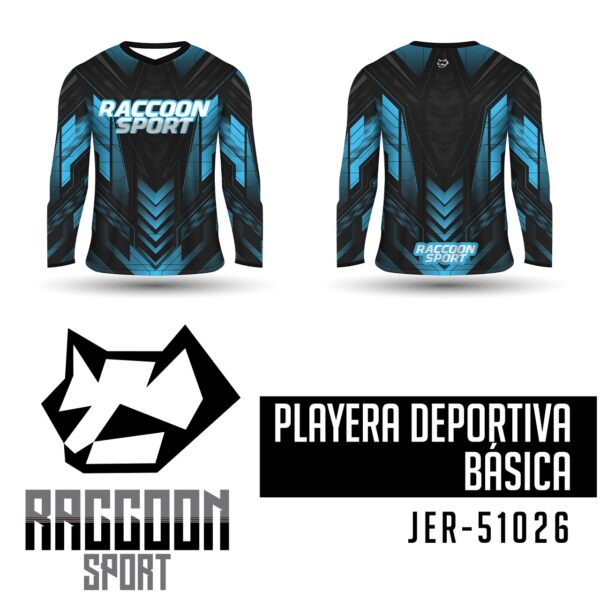 Jersey Playera deportiva, raccoon sport