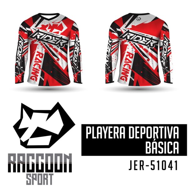 Jersey Playera deportiva, raccoon sport