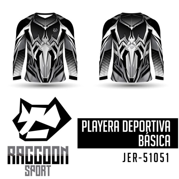 Jersey Playera deportiva, raccoon sport