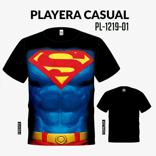 PL-1219-01playera de super mancomics y super heroes la pura leche