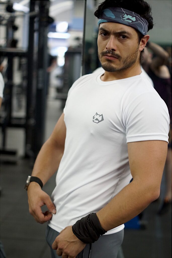 Playera deportiva colores lisos, drifit comoda raccoon sport