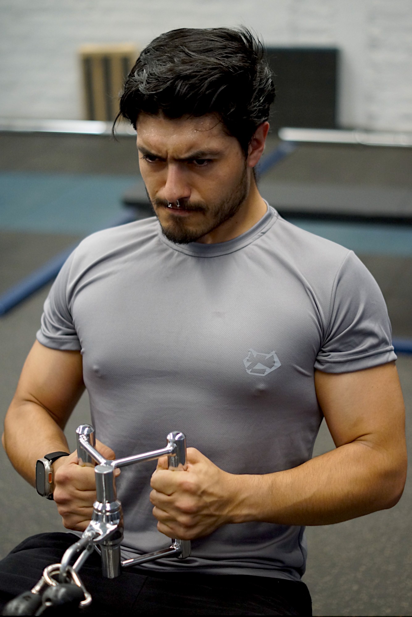 Playera deportiva colores lisos, drifit comoda raccoon sport